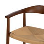 Chaise de Salle à Manger Marron Naturel 42,7 x 54,8 x 77,5 cm