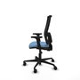 PIQUERAS Y CRESPO Chaise Bormate Asynchrone Bleu ciel et Noir