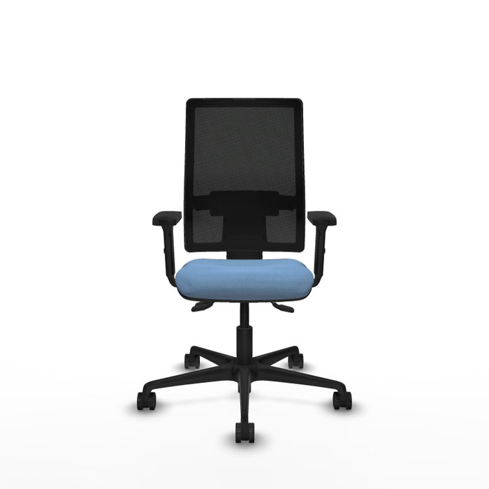 PIQUERAS Y CRESPO Chaise Bormate Asynchrone Bleu ciel et Noir