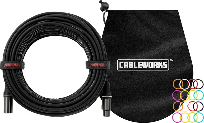 CABLEWORKS Câble microphone XLR/XLR - 15 m