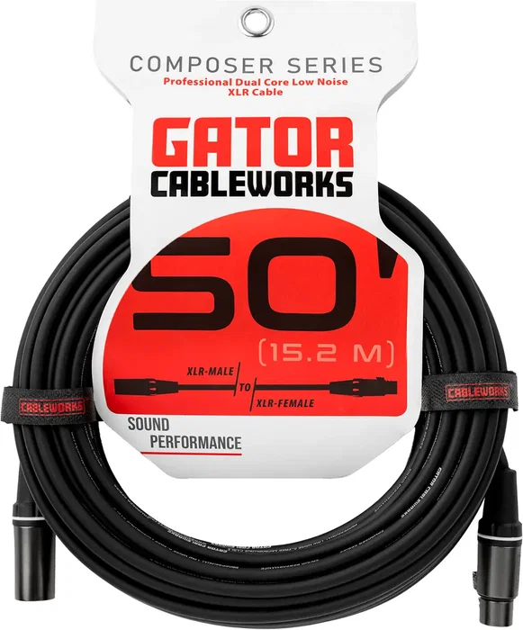 CABLEWORKS Câble microphone XLR/XLR - 15 m