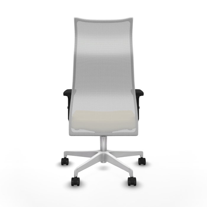 Piqueras y Crespo Fauteuil de Bureau Albacete Crème et Blanc Piqueras y Crespo Fauteuil de Bureau Albacete Crème et Blanc