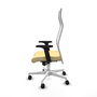 Piqueras y Crespo Fauteuil de Bureau Albacete Crème et Blanc