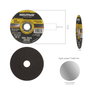 Wolfpack Linea Profesional Disco de coupe abrasif fin pour inox 125x1,0x22,2 mm