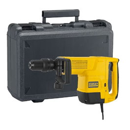 Stanley SFMEH230K-QS Marteau piqueur SDS-Max 10 kg 1600W 15J avec poignée latérale et malette de transport FATMAX
