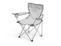 Giftdecor Chaise Pliante Pêcheur Gris 78,5x80x47,5 cm Polyester Métal (Set de 8)
