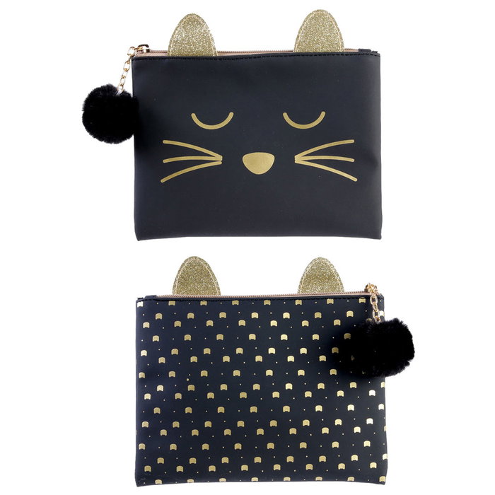 The Concept Factory Estuche Gato 15x18 CM