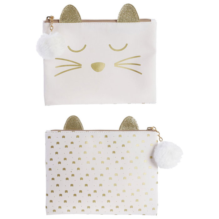 The Concept Factory Estuche Gato 15x18 CM