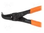 BAHCO Pince à anneaux angulaire pour circlips extérieurs 3-10mm
