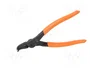 BAHCO Pince à anneaux angulaire pour circlips extérieurs 3-10mm