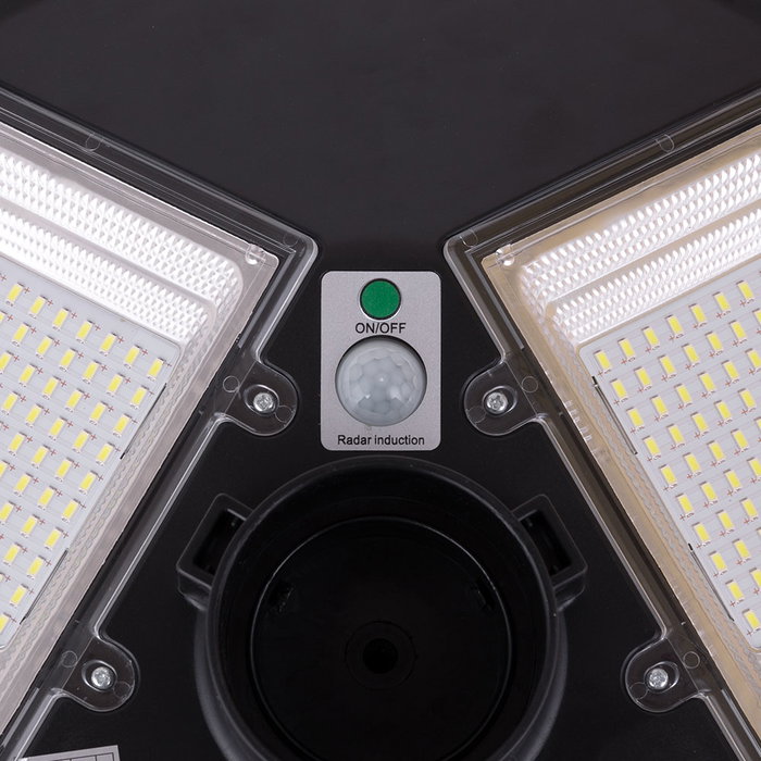 Luminaire LED Solaire 90W 9000Lm 6000K Blanc Froid Luminaire LED Solaire 90W 9000Lm 6000K Blanc Froid