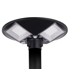 Luminaria Solar LED 90W 9000Lm 6000K IP67 Panel 6V 18W Batterie 3.2V 15000mAh Lampe Solaire Extérieure Crépusculaire et Détection de Mouvement