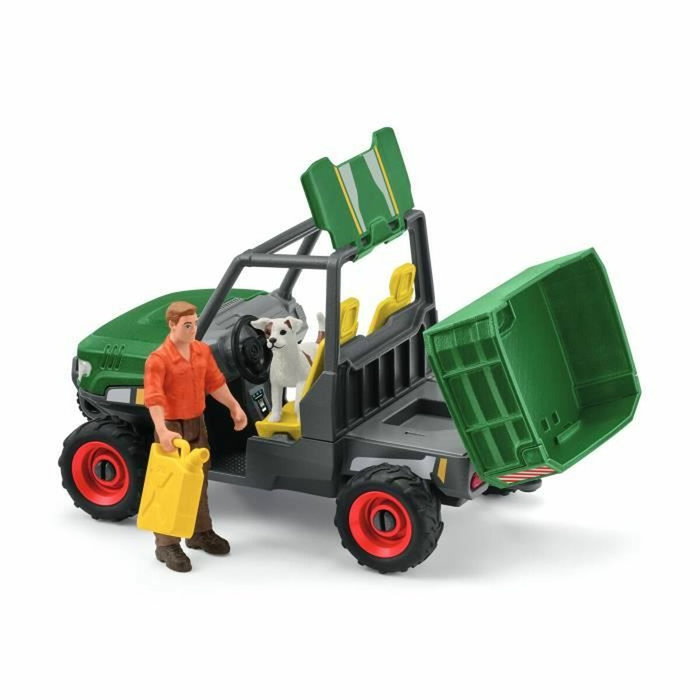 Schleich Playset 42659 Farm World - Garde forestier avec véhicule Schleich Playset 42659 Farm World - Garde forestier avec véhicule