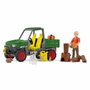 Schleich Playset 42659 Farm World - Garde forestier avec véhicule