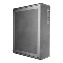 Tacens 2AeroSlim500 Boîtier MicroATX Slim Noir avec Alimentation TFX 500W Ventilateur 90mm USB-C
