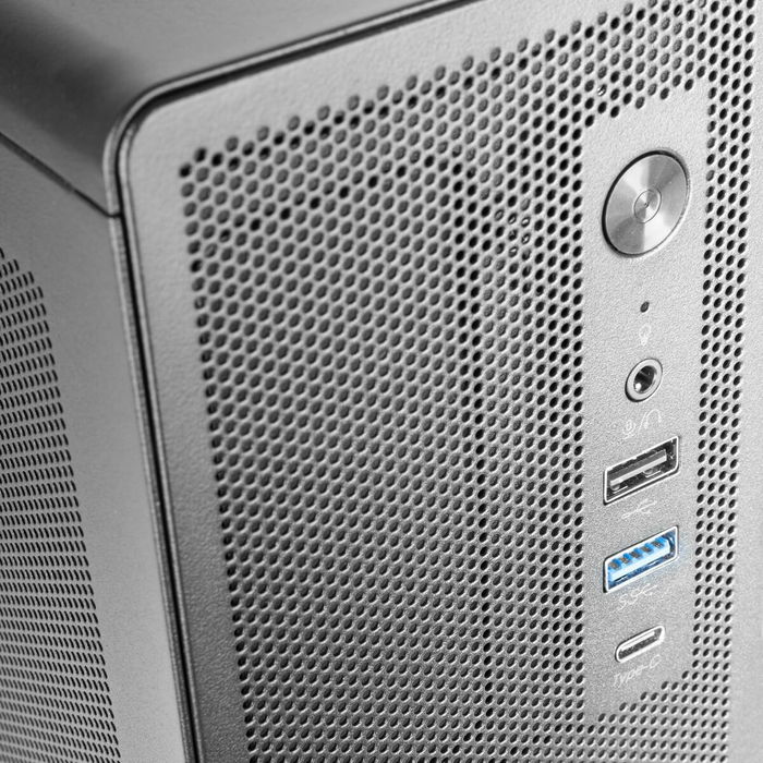 Boîtier ATX semi-tour Tacens 2AEROSLIM500 Noir