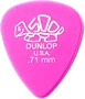 DUNLOP Pack de 12 médiators Delrin 500 - 0,71 mm