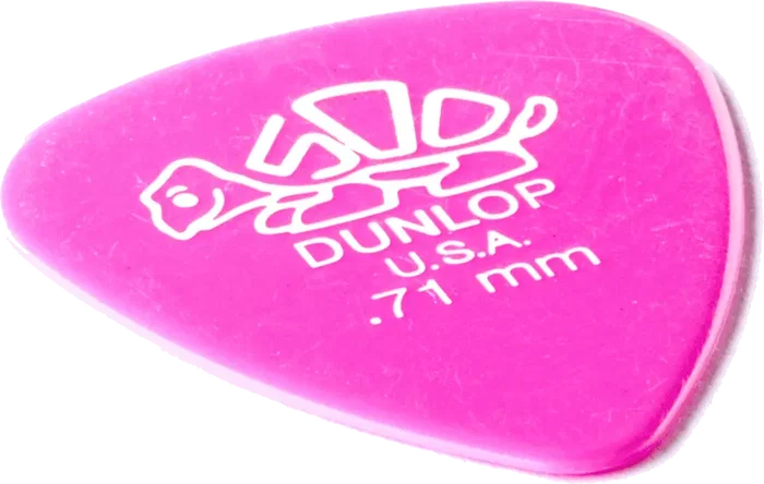 DUNLOP Pack de 12 médiators Delrin 500 - 0,71 mm