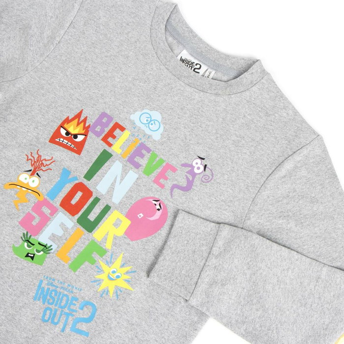 Cerdá Sudadera Cotton Brushed Pixar Inside Out 14 Años Gris Cerdá Sudadera Cotton Brushed Pixar Inside Out 14 Años Gris