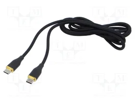 GEMBIRD Câble USB 2.0 USB C vers USB C 1,5m noir
