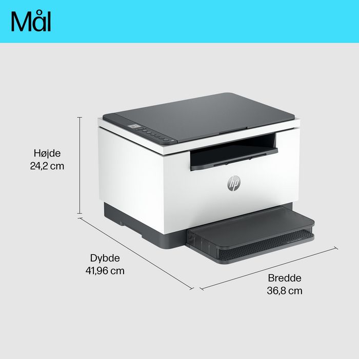 HP Imprimante Multifonction LaserJet M234d - Impression Recto Verso Rapide 28 ppm, Copie, Numérisation Noir et Blanc Compacte