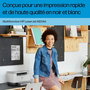 HP Imprimante Multifonction LaserJet M234d - Impression Recto Verso Rapide 28 ppm, Copie, Numérisation Noir et Blanc Compacte