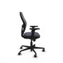 Piqueras y Crespo Chaise de Bureau 2D036G0 Gris foncé