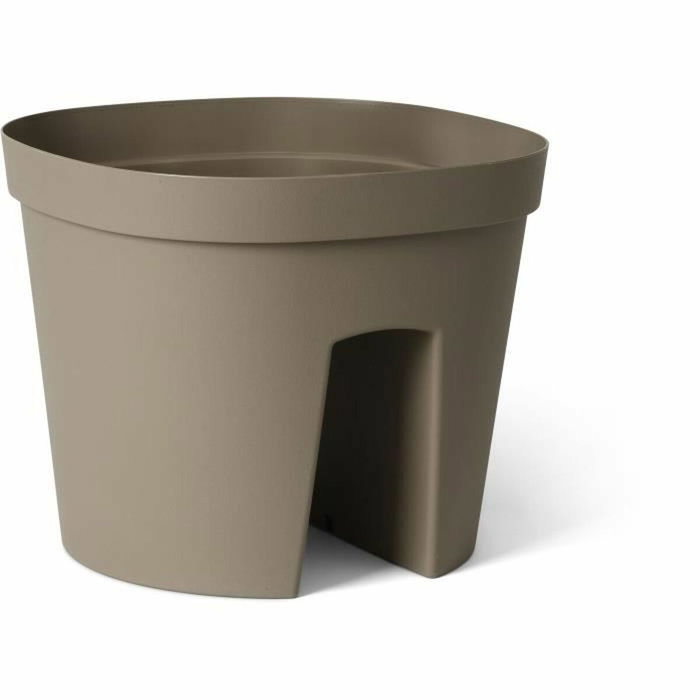 Garden ID Pot pour balustrade Smile Taupe 30 cm Garden ID Pot pour balustrade Smile Taupe 30 cm
