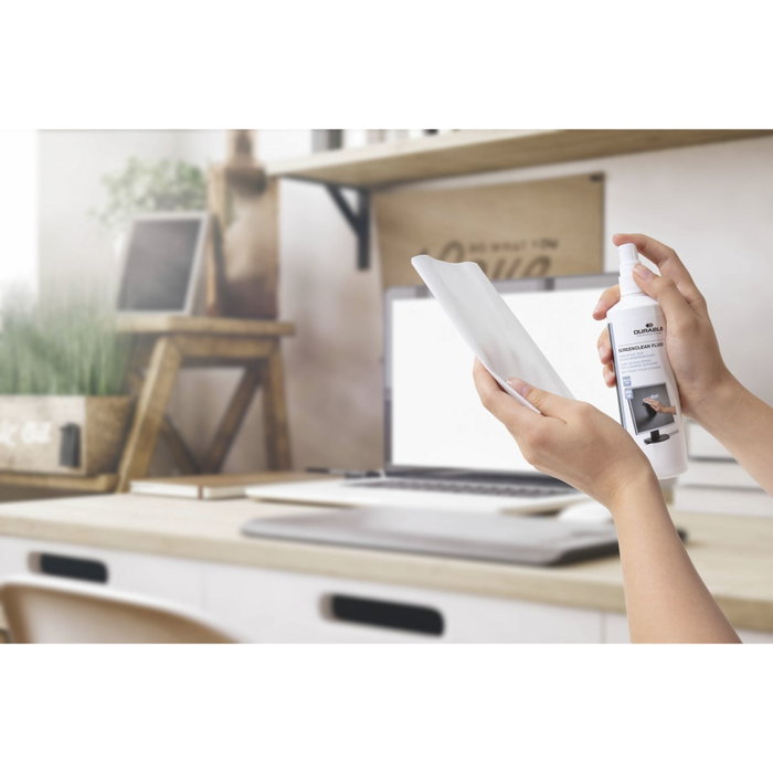 Durable SCREENCLEAN FLUID Spray de nettoyage d'écran 250ml