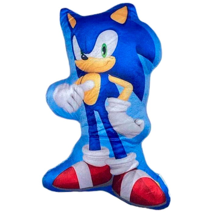 SEGA - Coussin 3D Sonic the Hedgehog - 35 cm en Velboa