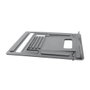 Coolbox Support Ajustable pour Ordinateur Portable Jusqu'à 17 Pouces, Aluminium Gris Spatial, 4 Positions