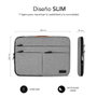 Subblim Air Padding 360 Sleeve Housse pour ordinateur portable 14 pouces, grise, protection 360°, polyester Oxford, résistante à l'eau