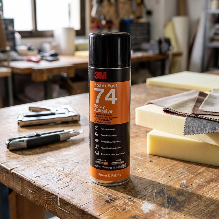3M Adhésif en spray pour mousse et tissu 500 ml