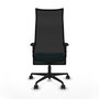 Piqueras y Crespo Albacete Fauteuil de Bureau Turquoise et Noir