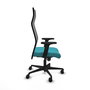 Piqueras y Crespo Albacete Fauteuil de Bureau Turquoise et Noir