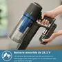 Philips XC3033/01 Aspirateur balai sans fil Série 3000 avec LED, batterie Li-ion 25.2V et technologie PowerCyclone 8, 60 min d'autonomie