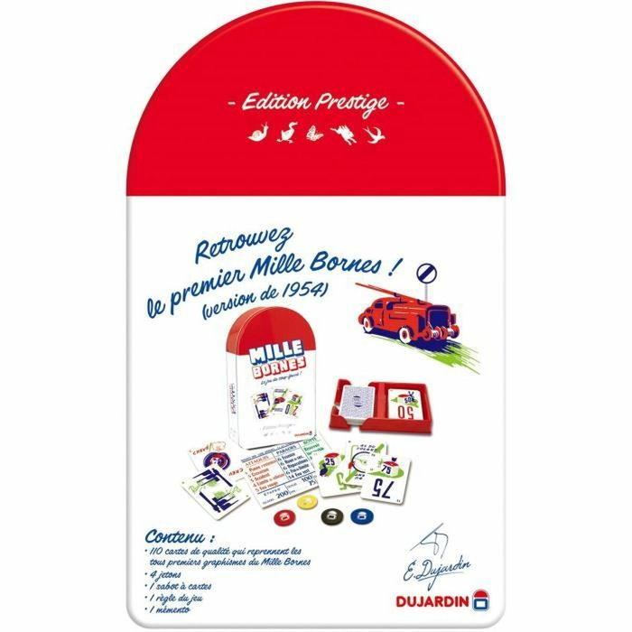 Dujardin Mille Bornes Prestige Edition Spéciale Boîte Métal Dujardin Mille Bornes Prestige Edition Spéciale Boîte Métal