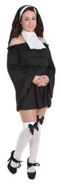 Creaciones Llopis Déguisement Adulte Nonne Sexy Taille L