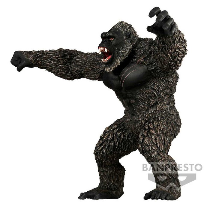 Banpresto Figure Kong Attack Godzilla X Kong: The New Empire Monsters Roar Attack 13cm Banpresto Figure Kong Attack Godzilla X Kong: The New Empire Monsters Roar Attack 13cm