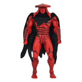 NECA Tortues Ninja (Mirage Comics) Figurine Foot Assassin Rouge et Noir 18 cm
