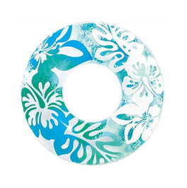 Intex Bouée cercle floral 91 cm, 3 couleurs, pour 9 ans et plus (modèles aléatoires)