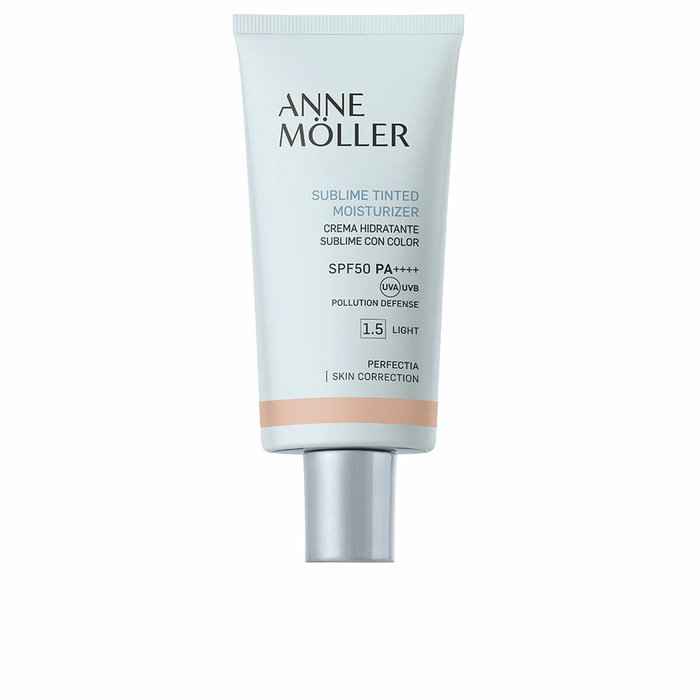 Anne Möller Sublime PERFECTIA SPF 50 Crème hydratante teintée #1.5, 50 ml Anne Möller Sublime PERFECTIA SPF 50 Crème hydratante teintée #1.5, 50 ml