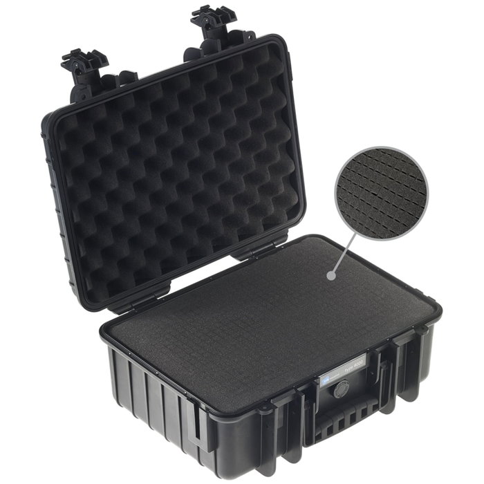 B&W Insert en mousse SI pour Outdoor Cases Type 4000 B&W Insert en mousse SI pour Outdoor Cases Type 4000