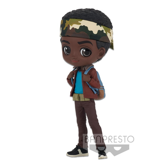 Banpresto Figurine Q Posket Stranger Things Lucas PVC 13 cm avec socle exposition