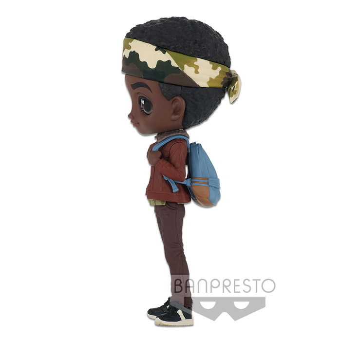 Banpresto Figurine Q Posket Stranger Things Lucas PVC 13 cm avec socle exposition