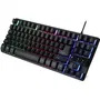 Acer GP.KBD11.01W Clavier Gaming AZERTY sans pavé numérique (TKL) à membrane avec rétroéclairage RGB, 3 zones lumineuses, pour Windows