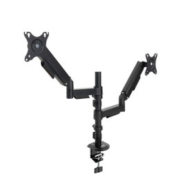 TooQ Support de Bureau pour 2 Écrans 17"-32" DB1427TN-B Noir