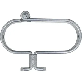 Abus Porte-Cadenas GateSec 131/140 - Protection pour Clôtures de Chantier et Barrières Mobiles - Acier Cémenté Anti-Corrosion - Sécurité Professionnelle