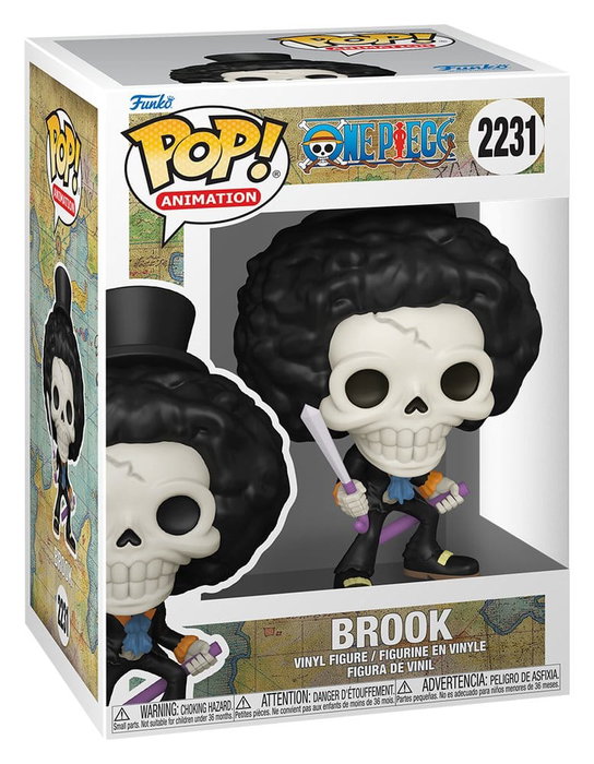 One Piece POP! Animation Vinyl figurine Brook (Refresh) 9 cm One Piece POP! Animation Vinyl figurine Brook (Refresh) 9 cm