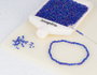 Innspiro Rocaille de verre ronde aurora boreale bleu marine 2,3mm 500g